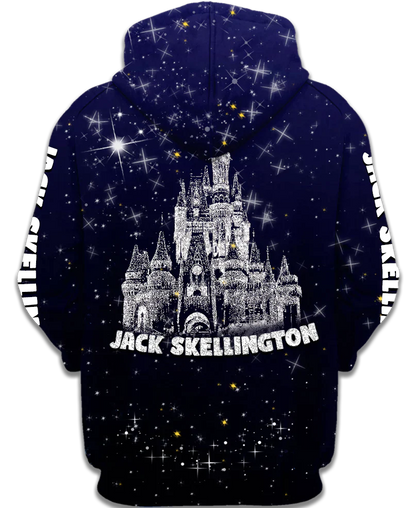 Jack Skellington Zip Up Hoodie