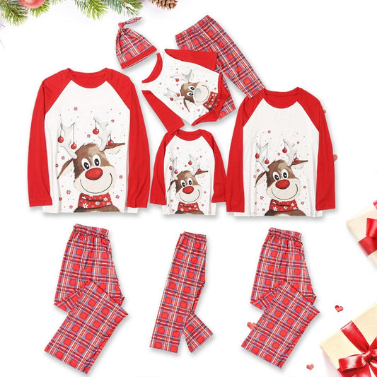 Deer Print Deco Gift Pajama Set Baby