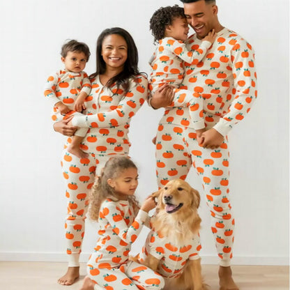 Pumpkin Fest Design Family Matching Sets