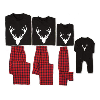 Reindeer Design Family Matching Pajama Set Baby