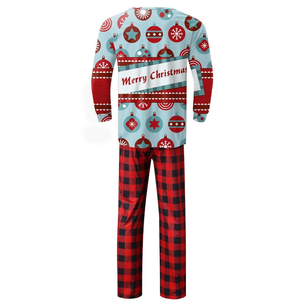 Merry Christmas Print Family Pajama Set