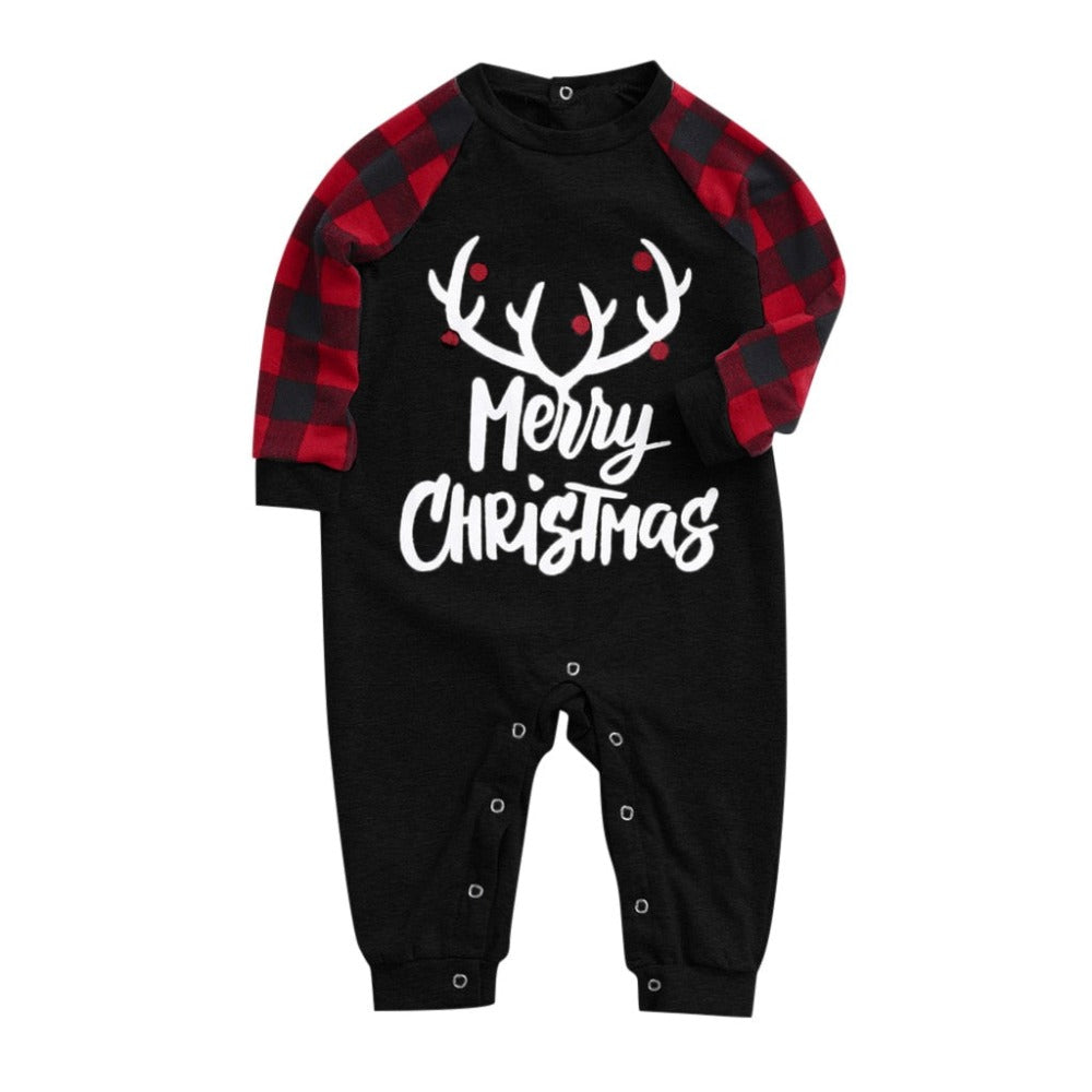 Dark Christmas Theme Pajama Set