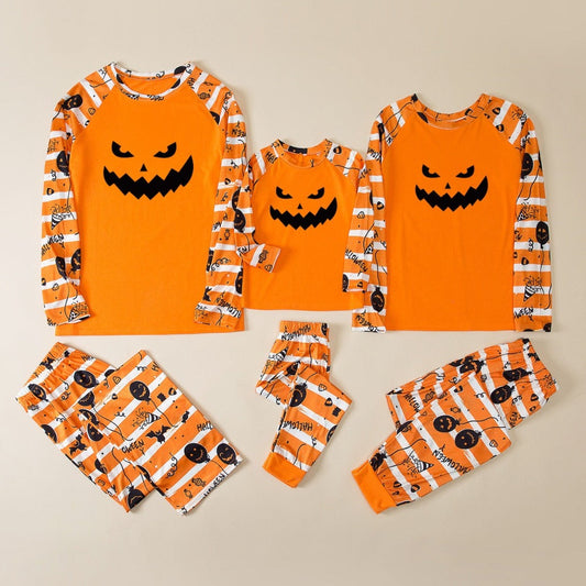 Laughter Pumpkin Print Family Matching Sets Baby