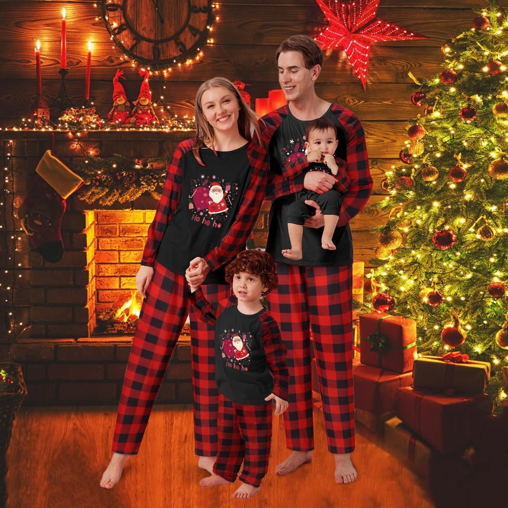 Ho Ho Gifts Holiday Family Pajamas