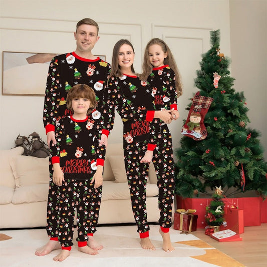 Family Matching Pajama Set For The Christmas Party Baby