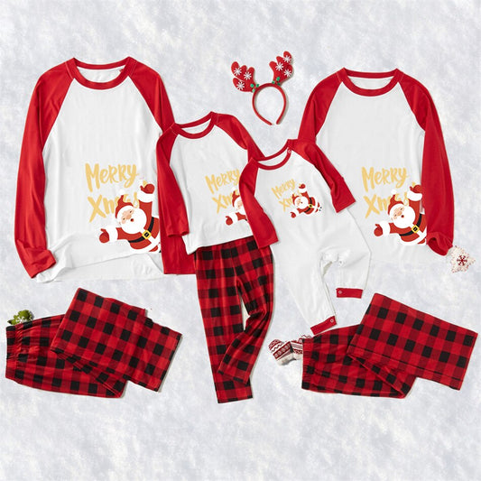 The Christmas Themed Family Matching Pajama Set Baby