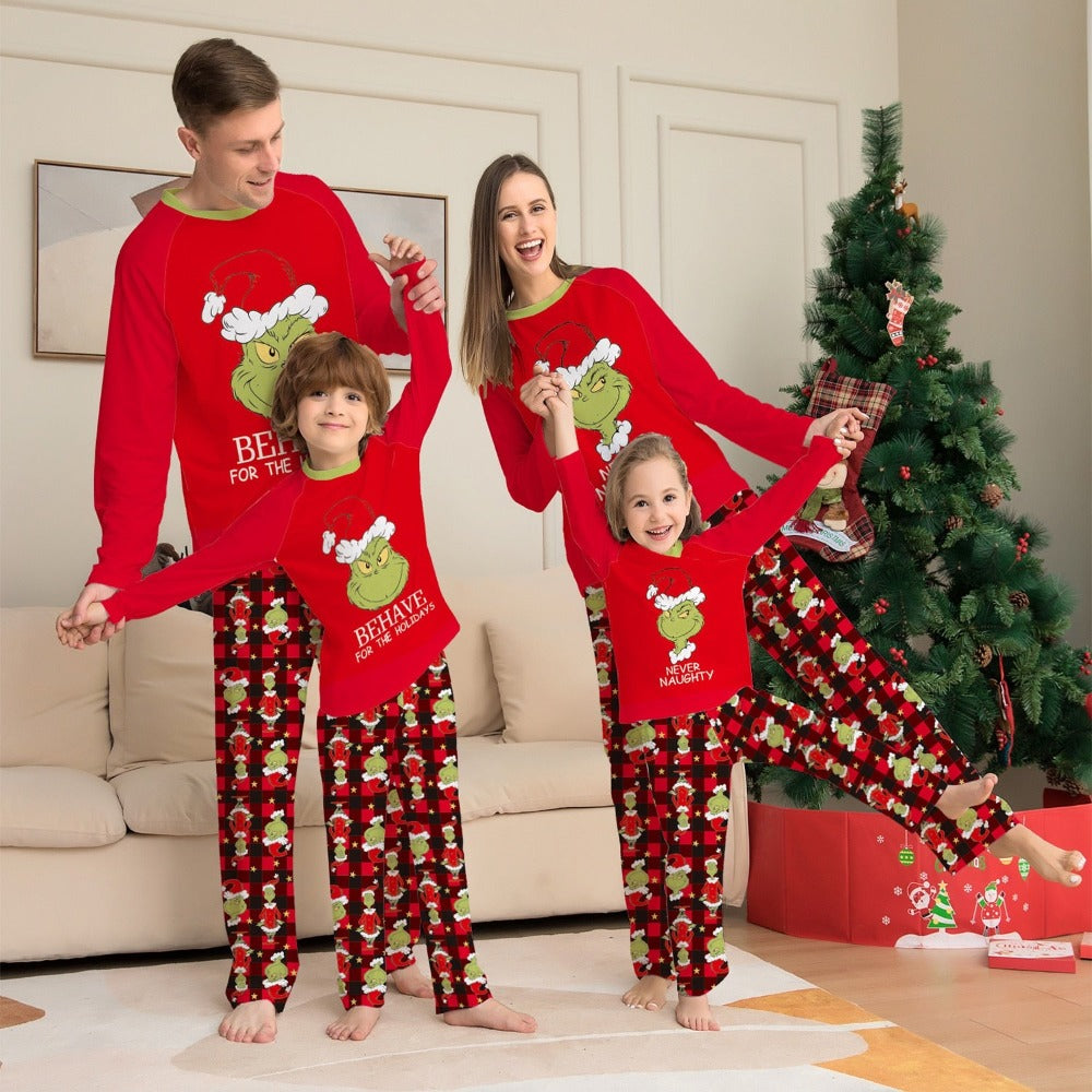 The Christmas Behavior Family Matching Pajama Set Baby